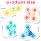 JOFONY 4 PCS Suction Cup Spinners Toys for Baby,Spinning Toy for Baby 3+Months Toddlers Sensory Activity Fidget Bath Toy Educati