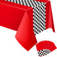 Irenare Car Birthday Party Supplies Racing Party Decorations Road Tablecloth Racetrack Table Runner Table Covers For Kids Boy Car Theme Birthday Party, 54 X 108 Inch (Red,12 Sheets)