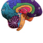 Giantmicrobes Brain Model, Human Brain Anatomy Model, Brain Model For Kids, Brain Model For Neuroscience, Brain Model For Teaching, Brain Model For Psychology, 3D Brain Model, Brain Anatomy Toy