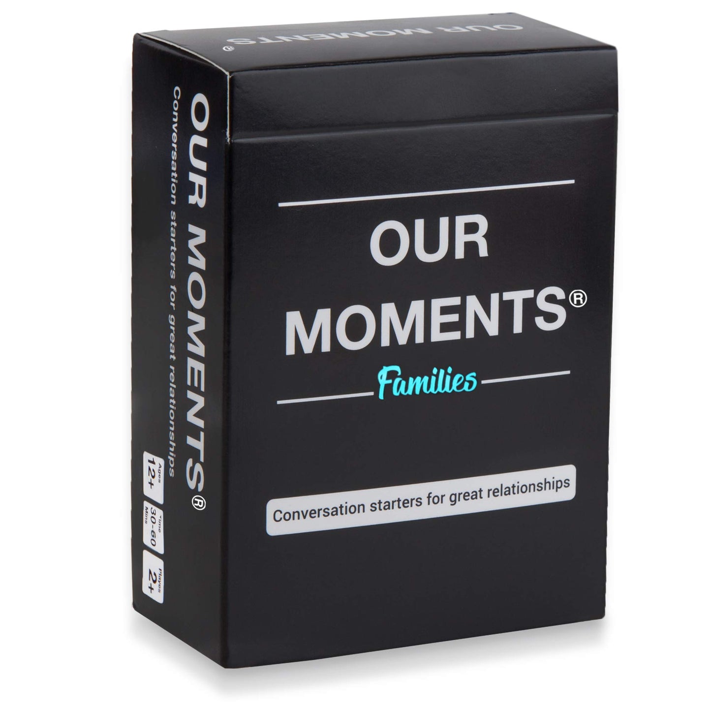 OUR MOMENTS Conversation Starter Cards for Families - 100 Fun Questions, Cardstock, Multicolor, Model: OUR MOMENTS -1