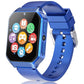 Smart Watch For Kid Age 4 5 6 7 8 9 10 Boys Girls Learning Toy With 26 Puzzle Game 1.69' Touch Screen Hd Camera Video Music Player Alarm Clock Storybook Pedometer Christmas Birthday Gift Idea (Blue)