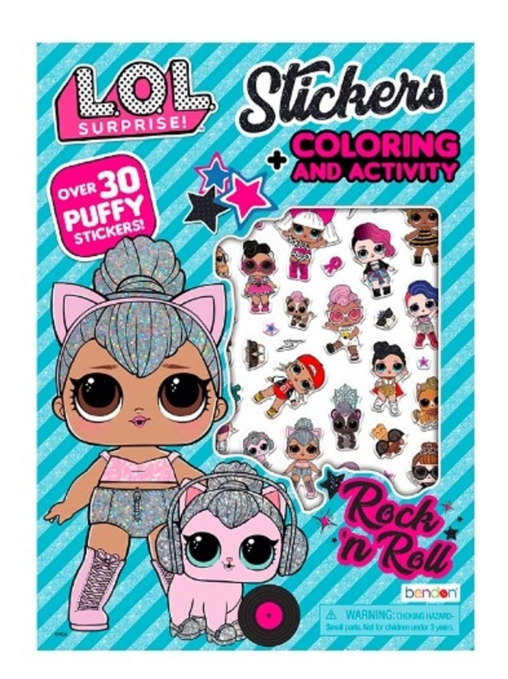 Bendon Publishing LOL Dolls Sticker, Coloring and Activity Book