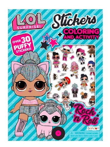 Bendon Publishing LOL Dolls Sticker, Coloring and Activity Book