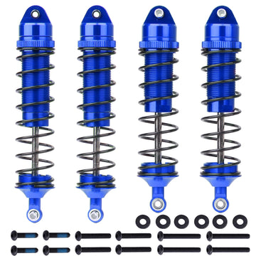 HobbyPark Aluminum Shocks for Arrma 1/10 Granite 4x4 Bigrock Senton Typhon 3s 6s Blx Shock Absorber Assembled Front & Rear, Repl