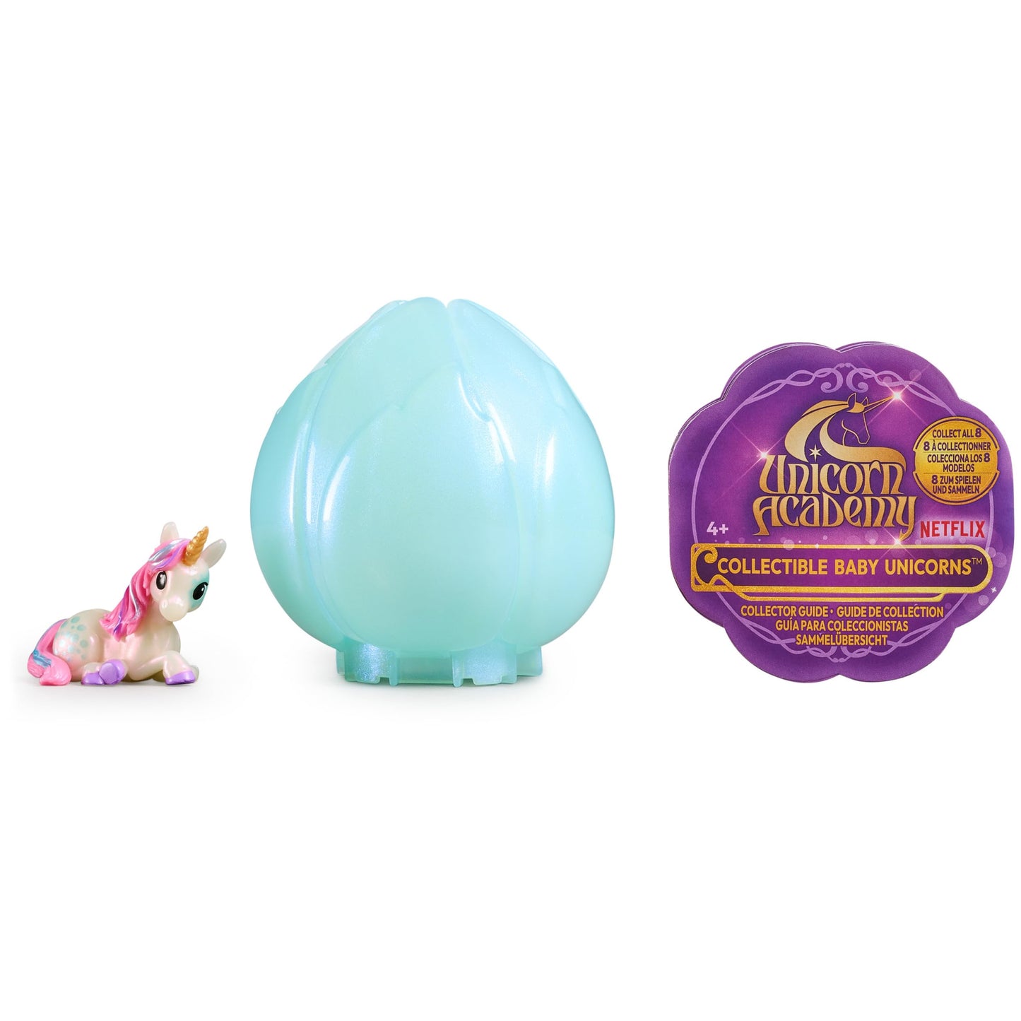 Unicorn Academy Collectible Baby Unicorn Toy - Surprise Figure Blind Box, Red, Model 6069341, Ideal for Girls Ages 4 and Up