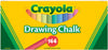 Crayola Colorful Drawing Chalk - 144 Colored Chalk Sticks