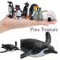Scahow 11Pcs Penguin Toys, Plastic Arctic Animal Penguin Figures For Kids, Realistic Polar Animals Penguin Figurines Set With Ig
