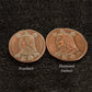 Mistborn Coin - Vin And Kelsier'S Flattened Clip