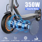Electric Scooter For Adults, Folding Electric Scooters, 4 Gear Speed, 350W Motor & 19Mph, 8.5'' Solid Tires, 20-23 Mile Range Li
