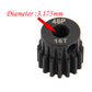 5Pack ShareGoo Steel 48P 3.175mm Pinion Gear Sets 13T 14T 15T 16T 17T fit 3.175mm (1/8-Inch) Shaft Compatible with Arrma HPI Kyo