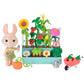 Honey Bee Acres Time to Garden  Complete Set with Miniature Doll Figure  16 Pieces   Ages 3+