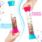 Cucue Sensory Fidget Tubes Set - Calming Toys For Kids - With Glitter Bottle, Gravity Spinner, Bubble Drop Spiral Hourglass - Pr