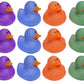 Cool Rubber Ducks (2') Standard Size. (12 Pack) Cute Duck Bath Tub Pool Toys. (Color Changing Rubber Ducks)