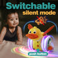 Sizobi Duck Toys for Toddlers 1-3, Tummy Time Crawling Toys for Babies 6-12 12-18 Months, Light Up Musical Dancing Walking Duck