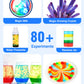 80+ Science Experiment Kit For Kids Ages 5-6-7-8, Birthday Gift Ideas For 4+ Year Old Kid, Stem Learning & Educational Toys, Fir