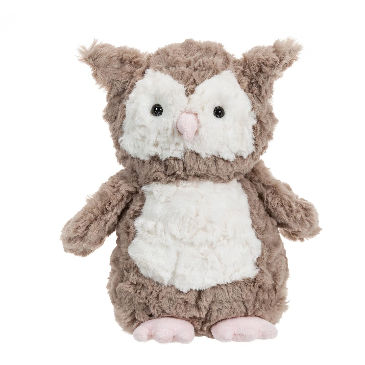 Apricot Lamb Toys Plush Brown Owl Stuffed Animal Soft Cuddly Perfect For Child (Brown Owl,10 Inches)