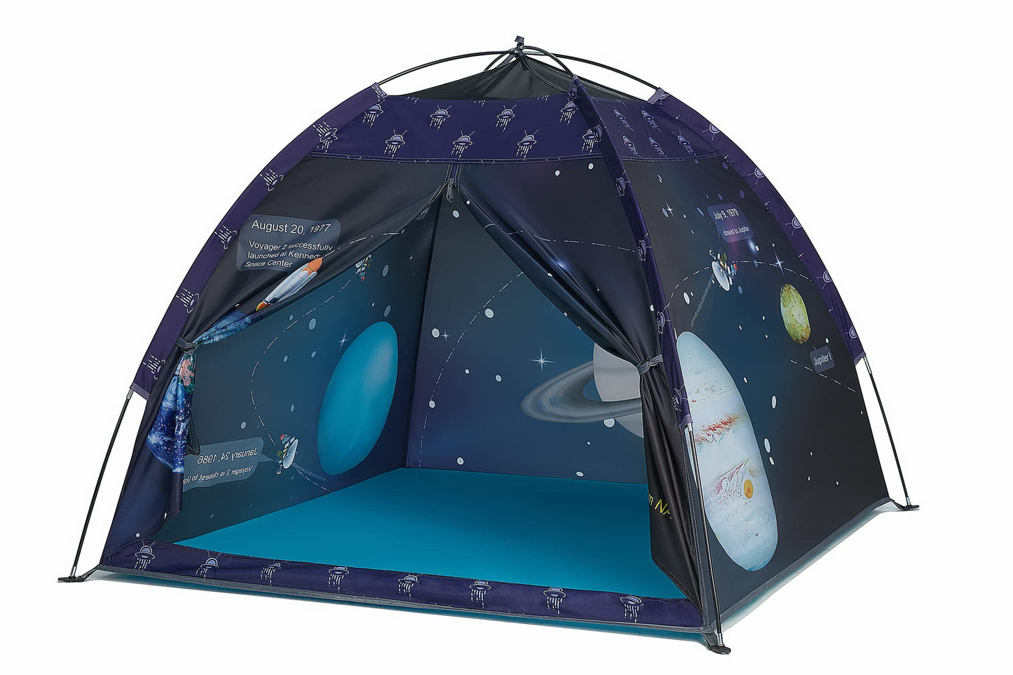Alprang Space World Play Tent Galaxy Dome Playhouse For Boys And Girls Imaginative Play-Astronaut Space For Kids Indoor And Outdoor Fun, Perfect Kid’S Gift- 47' X 47' X 43'