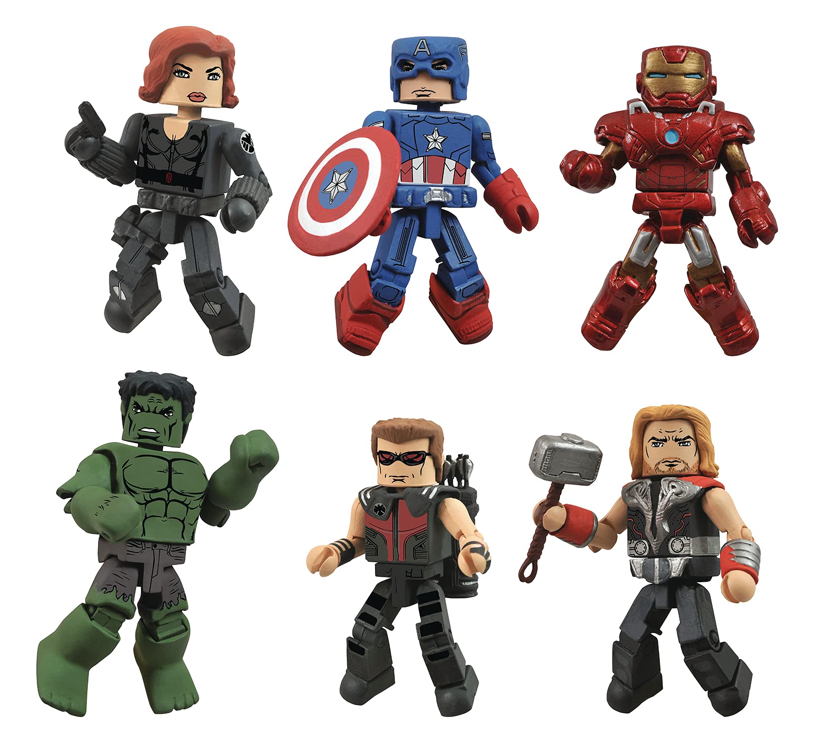 Diamond Select Toys San Diego Comic-Con 2021 limited availability Marvel Minimates Avengers Commemorative Collection Gift Set  Multicolor