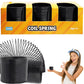 The Dreidel Company Black Metal Coil Spring, Goody Bag Fillers, Party Favor For Kids, Variety Of 2.4' (60Mm) Individually Boxed (2-Pack)