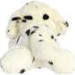 Aurora® Adorable Flopsie™ Domino™ Stuffed Animal - Playful Ease - Timeless Companions - White 12 Inches