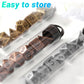10mm Mini DND Metal Dice Set,3 Sets Antique Copper D&D Dice Set-Micro Polyhedral Dice Set,Perfect in Clear Display Tube for DND