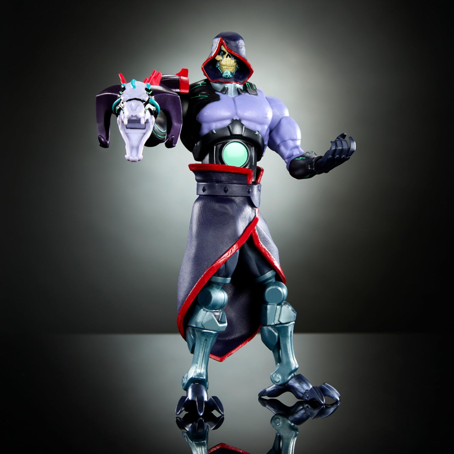 Masters Of The Universe: Revolution Masterverse Action Figure & Accessories, Skeletor Deluxe Motu Collectible With 30 Articulations, 7-Inch