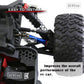 RCMYou Drive Shaft CVD Axles for 1/10 Arrma Senton Granite 3s Blx&Mega550,Vortek 3s Blx,4Pcs RC Upgrades Parts,Front Rear Drives