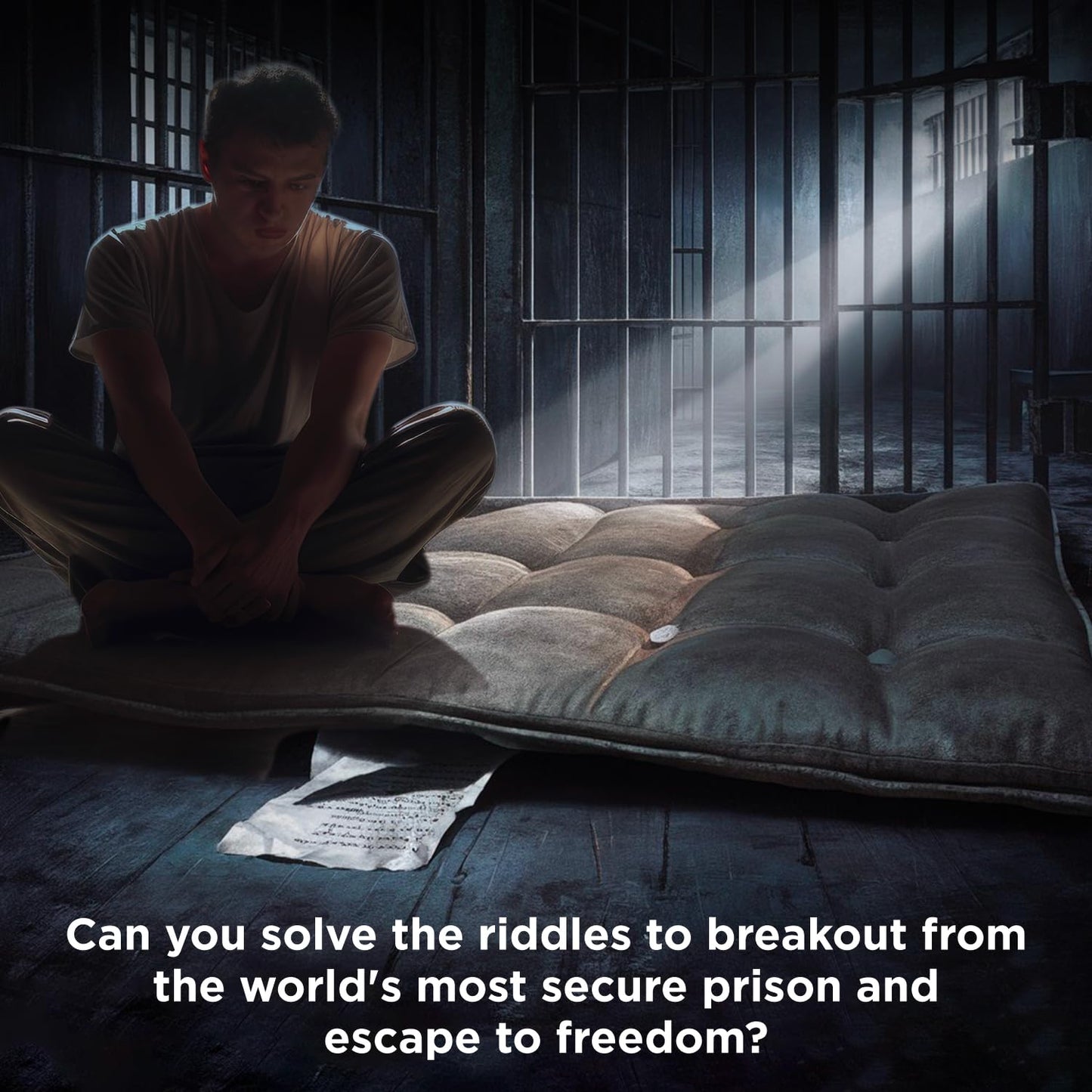 Exit: The Game - Prison Break | Escape Room | Co-Op Games | 1+ Players | Brainteasers | Ages 12+