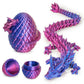 3D Printed Dragon Egg, Dragon Eggs With Dragon Inside, Articulated Dragon, Mystery Dragon Egg Fidget Toy, 3D Dragon Eggs Surpris