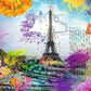 Ravensburger 500-Piece Puzzle - Postkarte aus Paris, Yellow, 49.30 cm x 36.20 cm, Cardboard, Model 12000772 for Adults 12+
