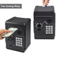 Cargooy Mini Atm Piggy Bank Atm Machine Best Gift For Kids,Electronic Code Piggy Bank Money Counter Safe Box Coin Bank For Boys Girls Password Lock Case (Dark Grey)