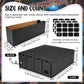 Resurhang 8 Sets 32 Pcs Trading Card Storage Box 19200+ Card Collection Storage With Separate Boxes And Label Stickers Soccer Sp