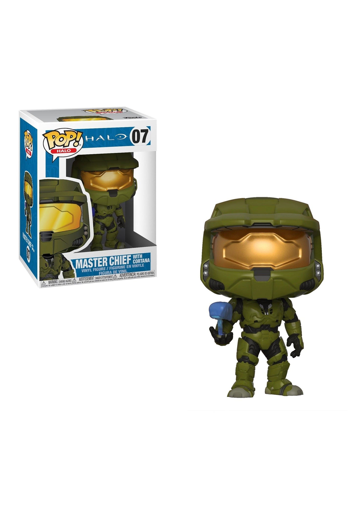 Funko Pop! Games: Halo - Master Chieff With Cortana - Collectible Vinyl Figure - Gift Idea - Official Merchandise - For Kids & Adults - Video Games Fans - Model Figure For Collectors And Display