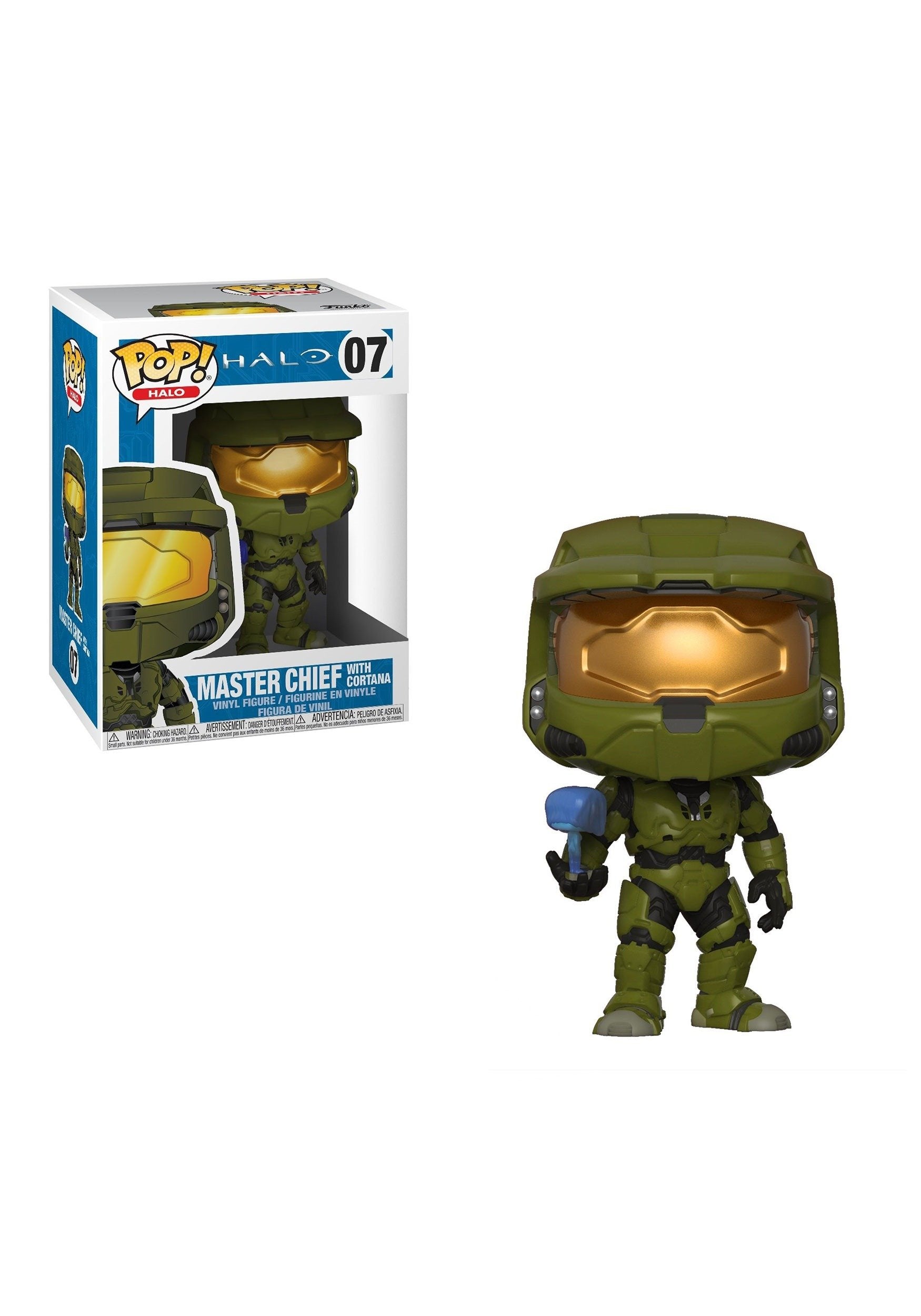Funko Pop! Games: Halo - Master Chieff With Cortana - Collectible Vinyl Figure - Gift Idea - Official Merchandise - For Kids & Adults - Video Games Fans - Model Figure For Collectors And Display
