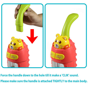 Superhigh Kids Vacuum Cleaner Toy For Toddler, Toy Vacuum With Lights & Sounds Effects, Great 3-6 Year Old Girl Gifts And Boys,