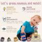 Hetomi Baby Soft Nesting Sorting Stacking Toys Silicone Teething Blocks Shapes Recognition Learning Development Toys For Toddler 3+ Months(Beige)
