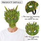 Darlion Dragon Wings Costume Children'S Props Cosplay Wing Dinosaur Tail Mask Set For Kids (Green)
