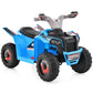 Honey Joy Ride On Atv, 6V Battery Powered Toddler Ride On Toy, Electric Vehicle For Kids, Forward/Backward, Foot Pedal, 4 Wheeler Quad Car, Gift For Boys And Girls (Blue)