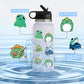 100Pcs Frog Stickers, Cute Frog Stickers For Water Bottles, Waterproof Vinyl Frog Stickers For Kids Laptops Phone Case Luggage D