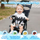 Baby Carseat Toy Black & White Rattle Spiral Hanging Activity Stroller Toy For Newborns Boys And Girls, Easter Basket Stuffers -