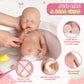Ivita 16 Inch Sleeping Realistic Full Silicone Baby Doll Reborn Lifelike Newborn Real Life Baby Dolls For Kids Birthday Gifts -