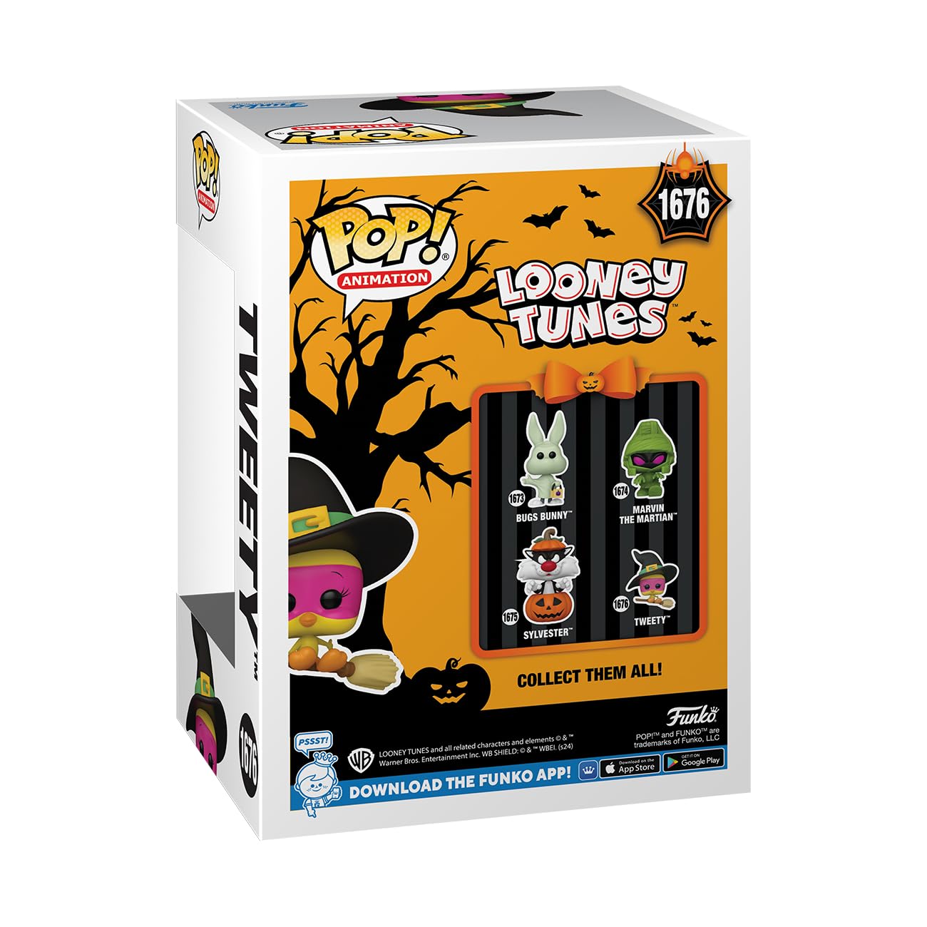 Funko Pop! Animation: Tweety Bird - (Witch) - Looney Tunes - Collectable Vinyl Figure - Gift Idea - Official Merchandise - For K