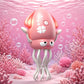 SWTOIPIG Electric Dancing Octopus Toy with Led Light and Music  Kids Electric Crawling Octopus Tummy Time Toys  Rechargeable Interactive Sensory Toys for Christmas Birthday Gift (Pink)