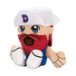 Bleacher Creatures Denver Nuggets Maxie The Miner Mascot 8'' Kuricha Sitting Plushees- Soft Chibi Inspired Mascot