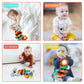 Monstime Car Seat Toys For Babies 0-6 Months, Newborn Toys Baby Toys 0-3 Months Stroller Toys, Infant Toys 0-6 Months For Carseat Stroller Crib With Mirror, Rattle, Teether For 0 3 6 9 12 Boys Girls