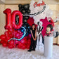 40 Inch Red 10 Number Balloons Giant 10 Balloons Red Birthday 10 Balloons 10Th Birthday Anniversary Events Party Decorations Sup