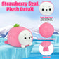 Hkojewp Cute Seal Plush Pillow, Soft 13" Cotton Stuffed Animal Toy in Seal Color for Kids and Girlfriend