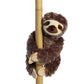 Aurora® Huggable Destination Nation™ Sloth Stuffed Animal - Global Exploration - Learning Fun - Brown 12 Inches