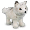 Douglas Arctic Fox Plush Stuffed Animal, 10" Long, White/Gray, Model 1893, Soft Plush Material