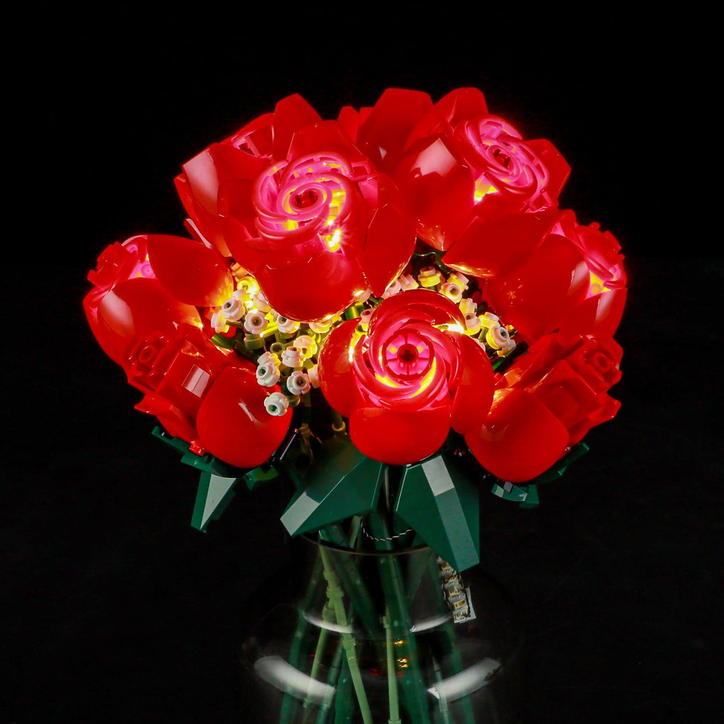 Briksmax Led Lighting Kit For Lego Bouquet Of Roses - Compatible With Lego Icons Flower 10328 Building Set- Not Include Lego Set